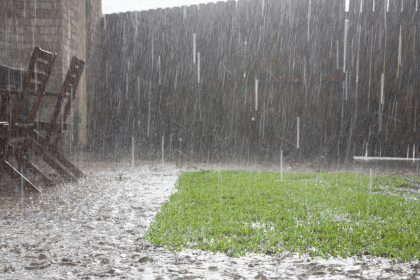 heavy rain